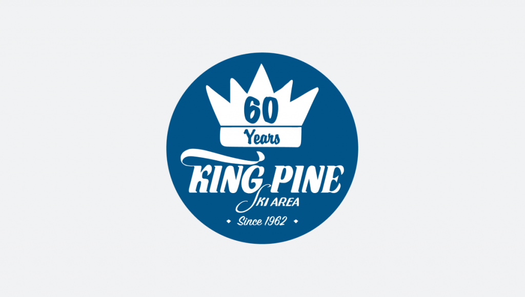 king pine 60th anniversary logo