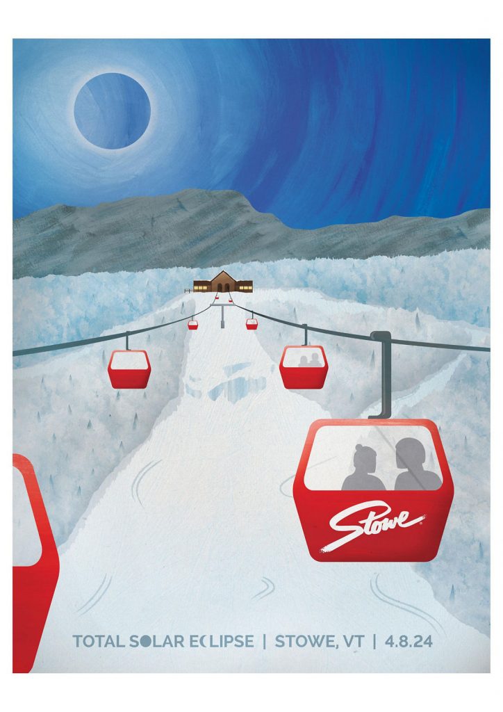 stowe eclipse poster