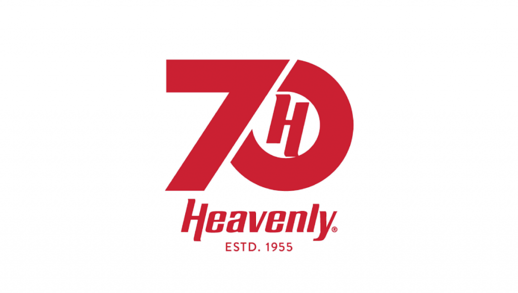 heavenly 70th anniversary logo