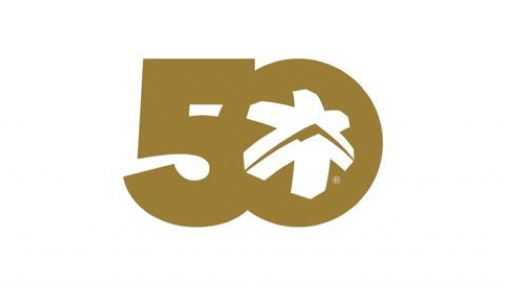 ski Utah 50th anniversary logo
