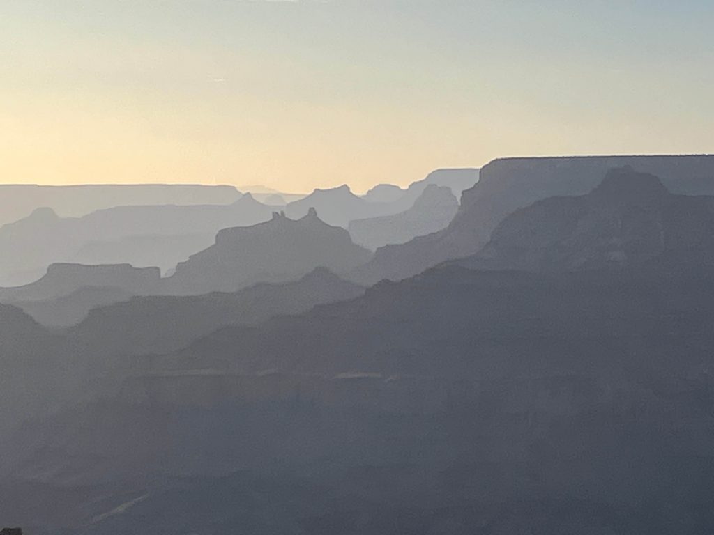 photography of grand canyon at sunset