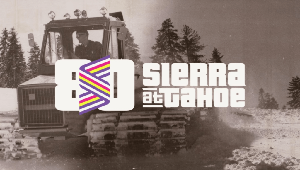 sierra at tahoe 80th anniversary logo